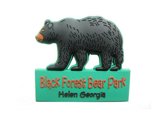 China Souvenir 3d Tiere Gummi-Kühlschrank Magnete Ein- oder Doppelseitig Wirkung fournisseur