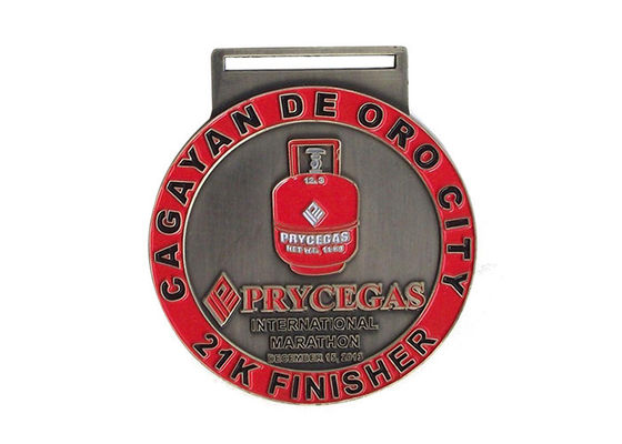 China 3D-Metall-Award-Marathon-Lauf-Sport-Medaille-Band mit Logo Custom fournisseur
