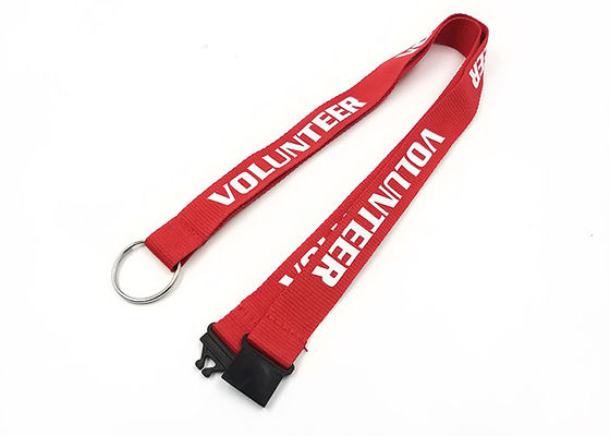 China Maßgeschneiderte Größe Maßgeschneiderte bedruckte Lanyards, Polyester Maßgeschneiderte Logo Lanyards fournisseur