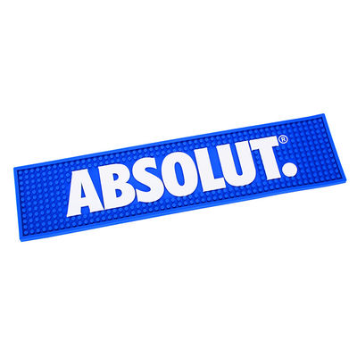 Promotionelle weiche PVC-Barmatte Seidenbildschirmdruck Logo fournisseur