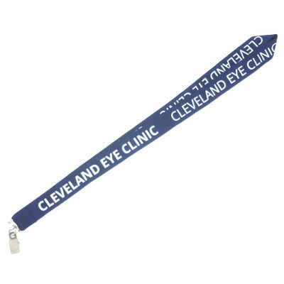 SilkScreen-Druck Polyester Lanyards mit Logo fournisseur