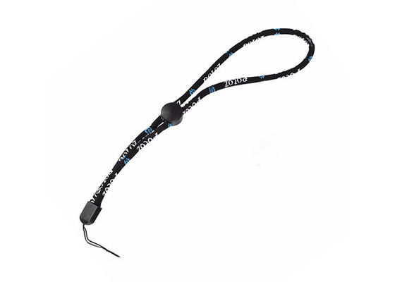 Schwarze Nylon-Verstellbares Logo Druck Lanyards Lanyard Seilseil für Kamerahalter fournisseur