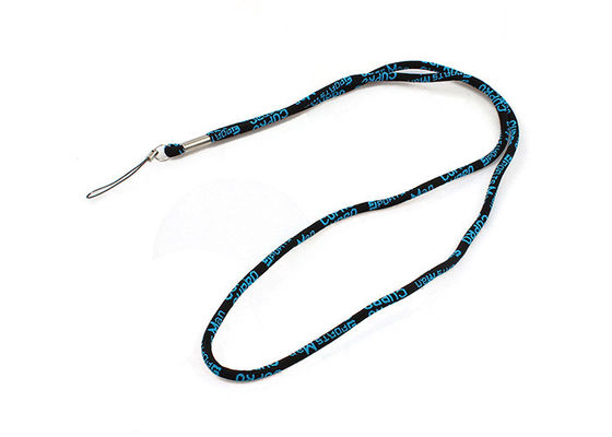Nylon-Schnur-Halsband schwarz für Kamera Mobiltelefon Schlüsselring Halter Handy Lanyard fournisseur