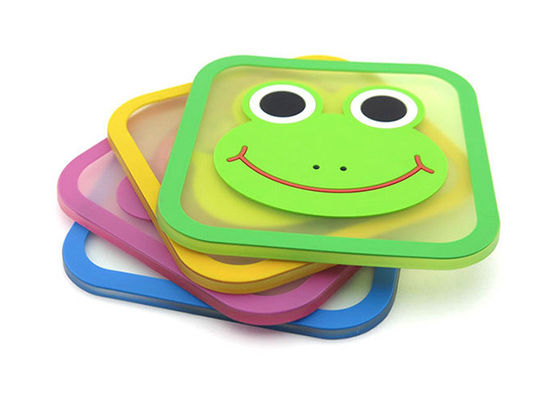 Recycelte Bierbecher Weiches PVC Unterwäsche Nicht giftig 10x10cm Mit Logo Custom fournisseur