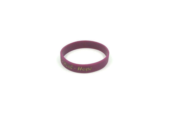 Unisex-Druck Sport Custom Made Silikon-Armbänder Mode Farbe Kreatives Design fournisseur