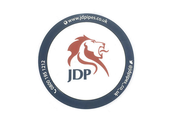 Bar Promotion Pvc Coasters Runde oder angepasste Form CMYK Farbe zur Dekoration fournisseur