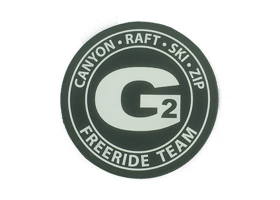 Produktbezeichnung Personalisierte militärische runde PVC-Vinyl-Gummi-Tags Patch Material Gummi, PVC, weiches PVC, Silikon, usw. fournisseur
