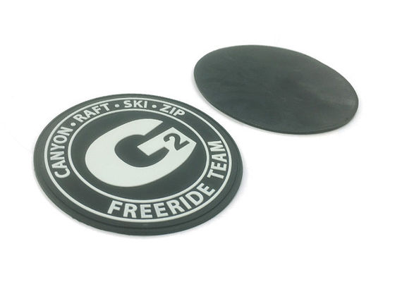 Produktbezeichnung Personalisierte militärische runde PVC-Vinyl-Gummi-Tags Patch Material Gummi, PVC, weiches PVC, Silikon, usw. fournisseur
