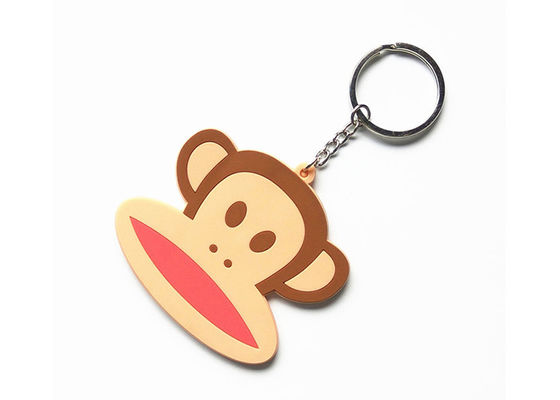 Kautschuk-Schlüsselketten für Werbung, PVC-Schlüsselketten für 3D-Design fournisseur