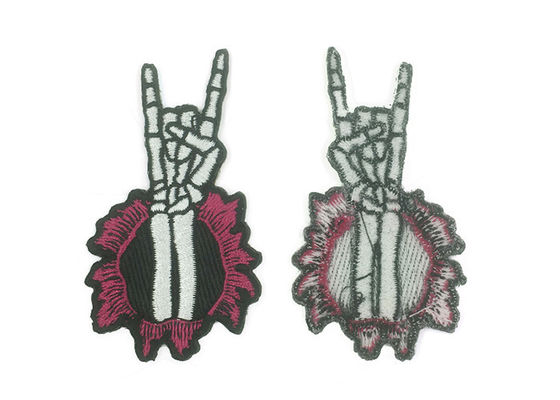 Wärmegeschnittenes Borderschneiden auf gestickte Flecken, Öko-freundliche gestickte Abzeichenfläche fournisseur