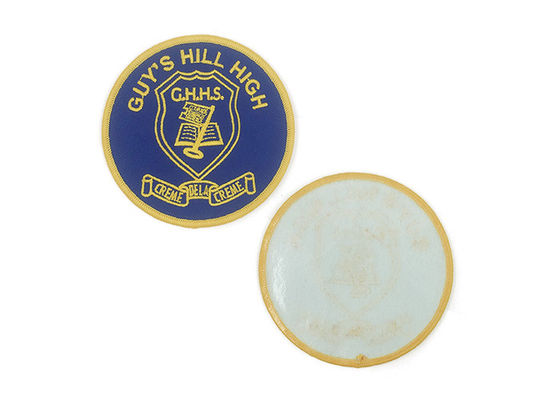 Broschen Kleber Broderierte Patches Eisen - auf der Rückseite angepasste Form fournisseur