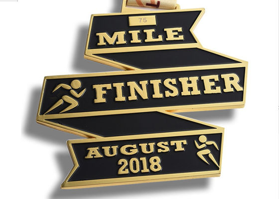 Logos Custom Band Form Custom Award Medaillen Weiches Emaillguss Plattiert fournisseur