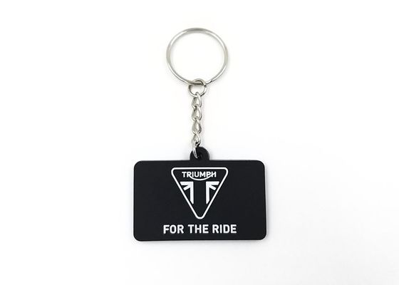 2D 3D PVC farbenfrohe benutzerdefinierte Druckschlüsselketten unregelmäßige / rechteckige Form mit Logo benutzerdefiniert fournisseur