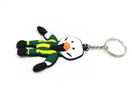 3D-Form Farbenfrohe Schlüsselketten 80mmx50mmx4mm Haut - freundlich fournisseur