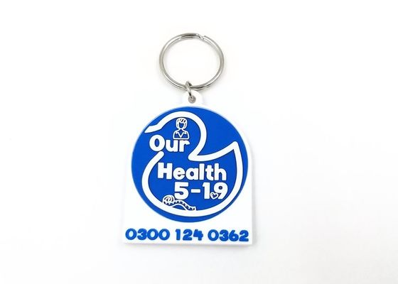 Werbeartikel PVC Schlüsselhalter, Metall 2D Anime PVC Schlüsselkette ungiftig fournisseur