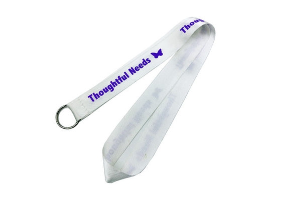 902mm X 25mm Team Lanyards, klassische weiß gedruckte Nackelanyards. fournisseur