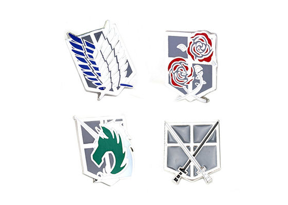 Eisen-Silber-Broschenschrauberstift Männer-Anzug-T-Shirt-Halsband-Zubehör / Lapel-Schrauberstift-Abzeichen fournisseur