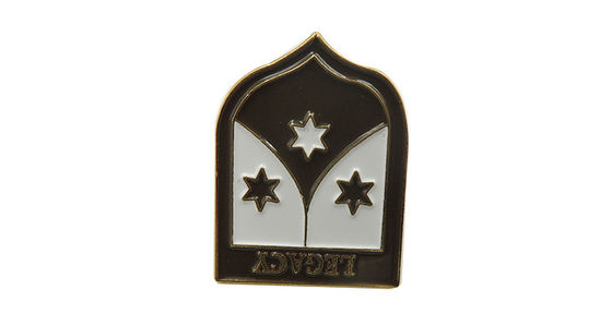 Anpassungsform Emaille Lapel Pins polnische Rückseite Druckgussverfahren fournisseur
