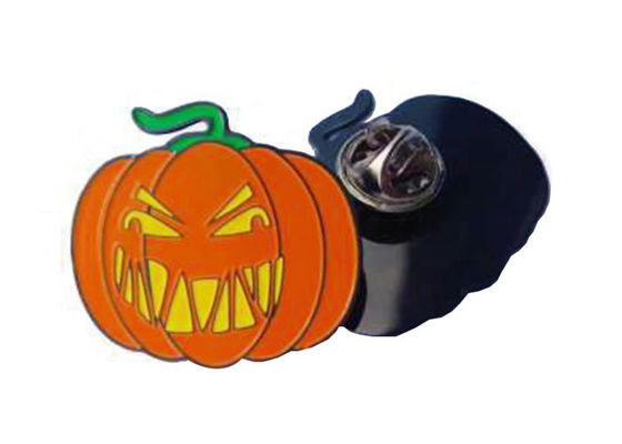 Butterful Clutch eigene Lapel Pins, Anime Kürbis Halloween Emaille Badge Metall Icon fournisseur