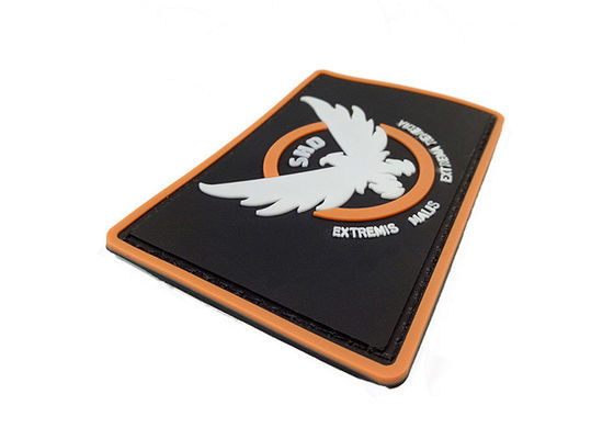 Weiches Gummi Militärpatches Armee Taktisches Emblem Appliques OEM ODM fournisseur