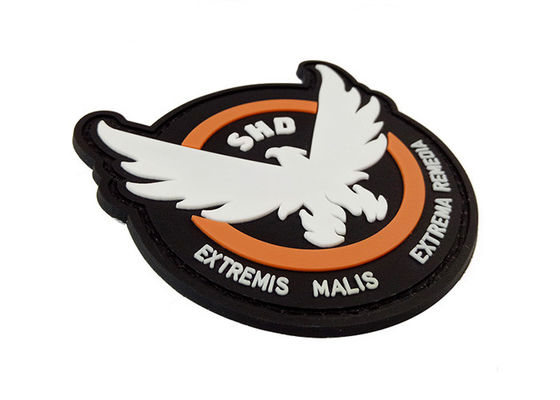 Weiches Gummi Militärpatches Armee Taktisches Emblem Appliques OEM ODM fournisseur