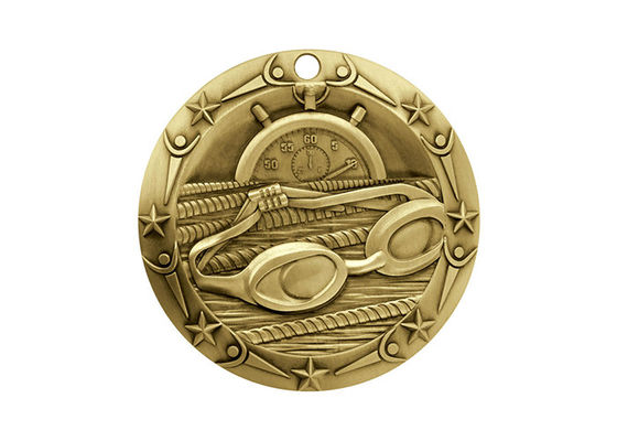 Wettbewerbe Abzeichen Gewinnmedaillen für die Besprechung CMYK-gedruckte Logo fournisseur