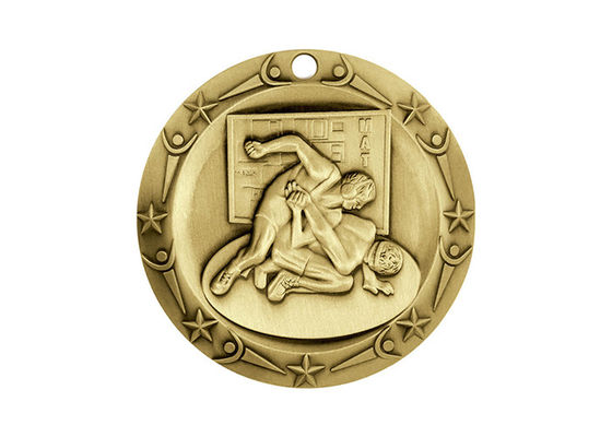 Wettbewerbe Abzeichen Gewinnmedaillen für die Besprechung CMYK-gedruckte Logo fournisseur