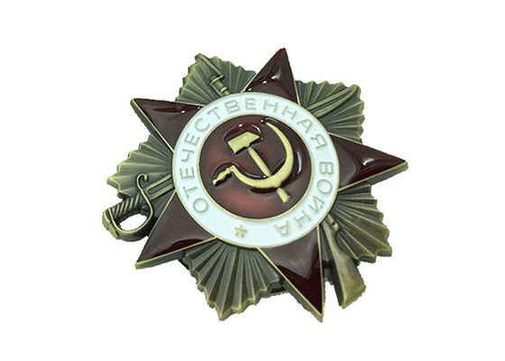 Custom Marathon Running Race Sport Quadrat Finisher Metallmedaille mit Band fournisseur