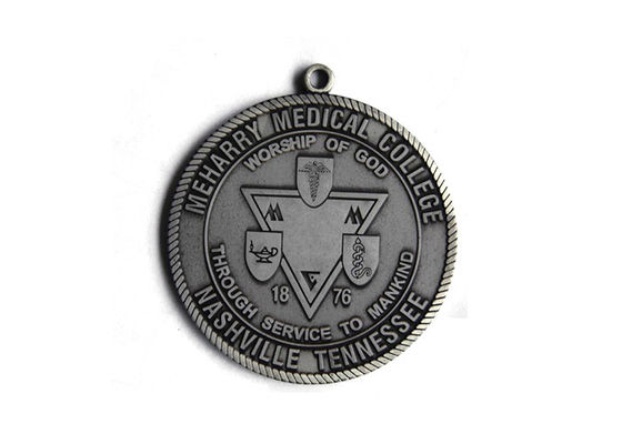 Polnisches Sport-Match-Abzeichen mit Band / Custom-Metall-Medaillen fournisseur