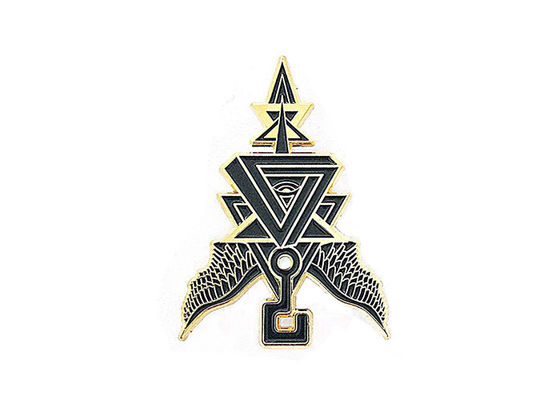 Custom Anime Metall Initial Badge Emaille Lapel Pins Broschen Druckgussverfahren fournisseur