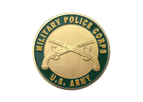 Rundes Emaille Lapel Pins Metall Initial Badge Männer Kleidung Broschen fournisseur