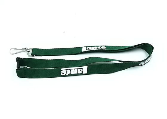 Personalisierte Werbeaufdrücke Polyester Lanyards Custom Logo 0,6 mm bis 2,5 mm Dicke fournisseur