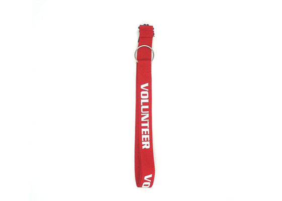 Maßgeschneiderte Größe Maßgeschneiderte bedruckte Lanyards, Polyester Maßgeschneiderte Logo Lanyards fournisseur