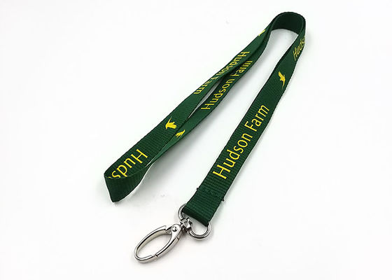 Personalisierte Werbeabdrücke Polyester Lanyards Custom Logo für ID-Badge fournisseur